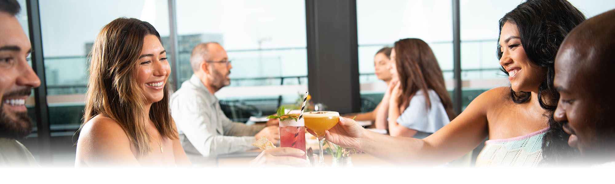 Drinks at above8